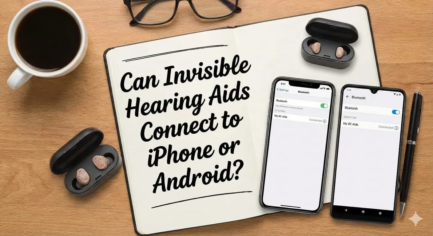 Can Invisible Hearing Aids Connect to iPhone or Android?