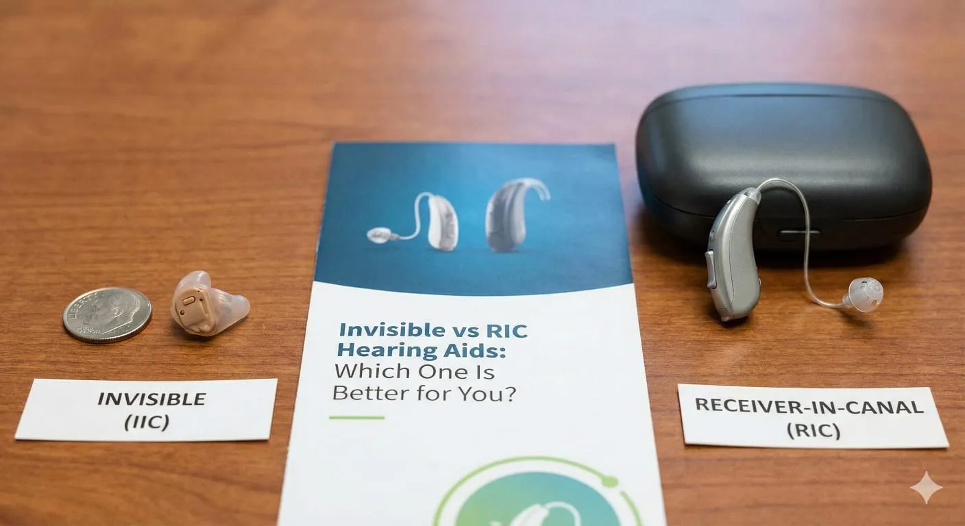 Invisible vs RIC Hearing Aids – Which One Is Actually Better for You?