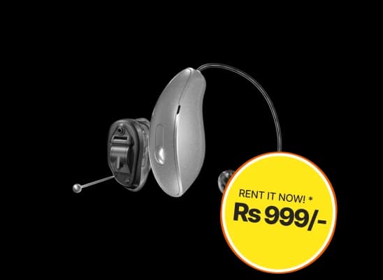 Rent a Starkey <br/> Starting at ₹999/month