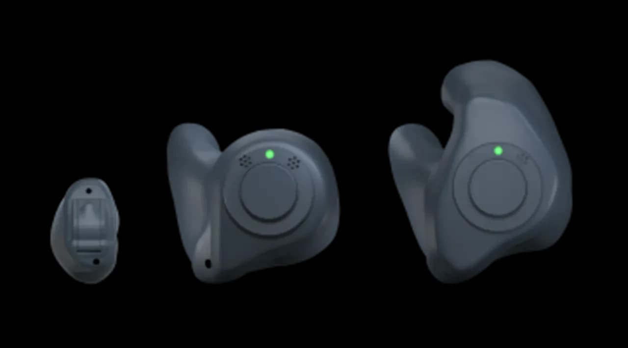 Custom made by ReSound (Rechargeable)