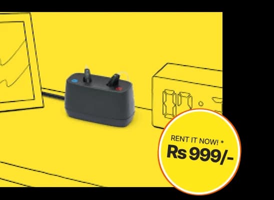 Rent a Interton <br/> Starting at ₹999/month