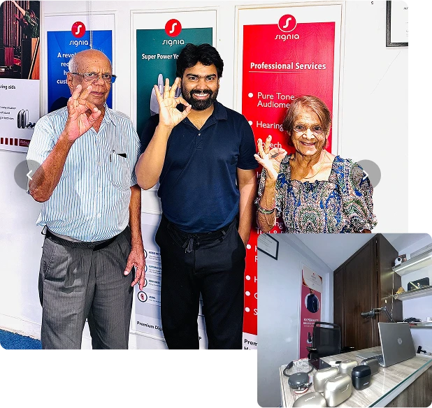Happy patients at HearinGuru