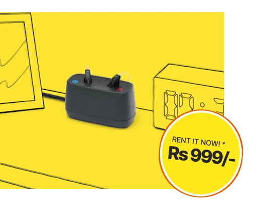 Rent a Interton <br/> Starting at ₹999/month